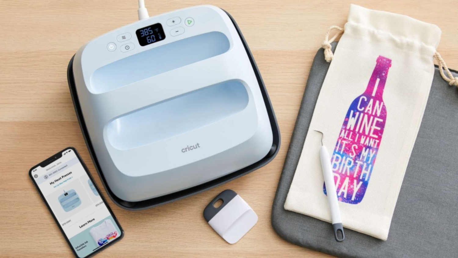 Cricut EasyPress 3 - Blue (9" x 9")