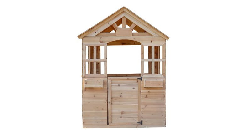 Green Spider "Kaikoura" Wooden Cubby Playhouse