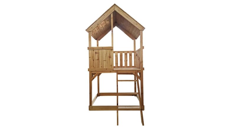 Green Spider "Taupo Bay" Wooden Cubby Playhouse