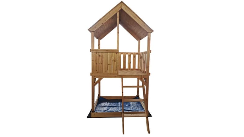 Green Spider "Taupo Bay" Wooden Cubby Playhouse