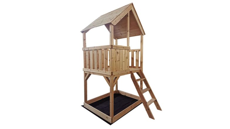 Green Spider "Taupo Bay" Wooden Cubby Playhouse