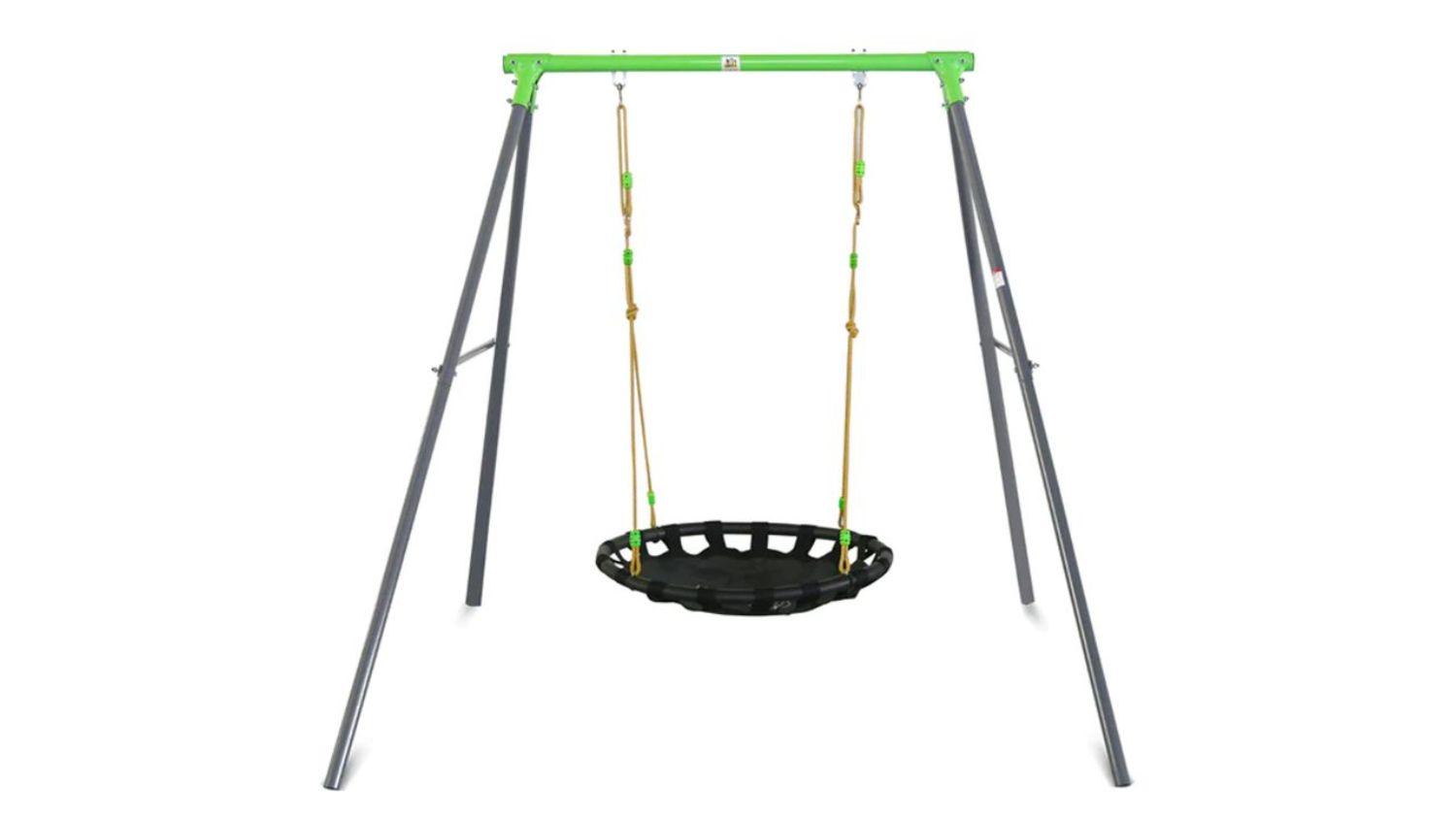 Green Spider "Kaiteriteri" Basket Swing Set