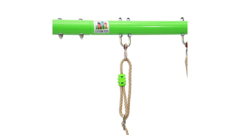 Green Spider  "Tasman" 3 Station Swing Set