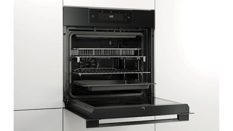 Haier 60CM Pyrolytic 14 Function Built-In Oven - Black (HWO60S14EPB4)