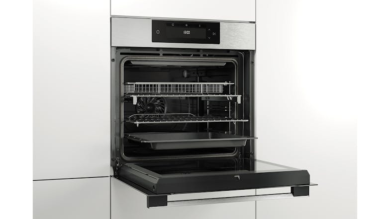 Haier 60CM Pyrolytic 14 Function Built-In Oven - Stainless Steel (HWO60S14EPX4)