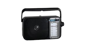Lenoxx Battery Powered Portable Mantle AM/FM Radio