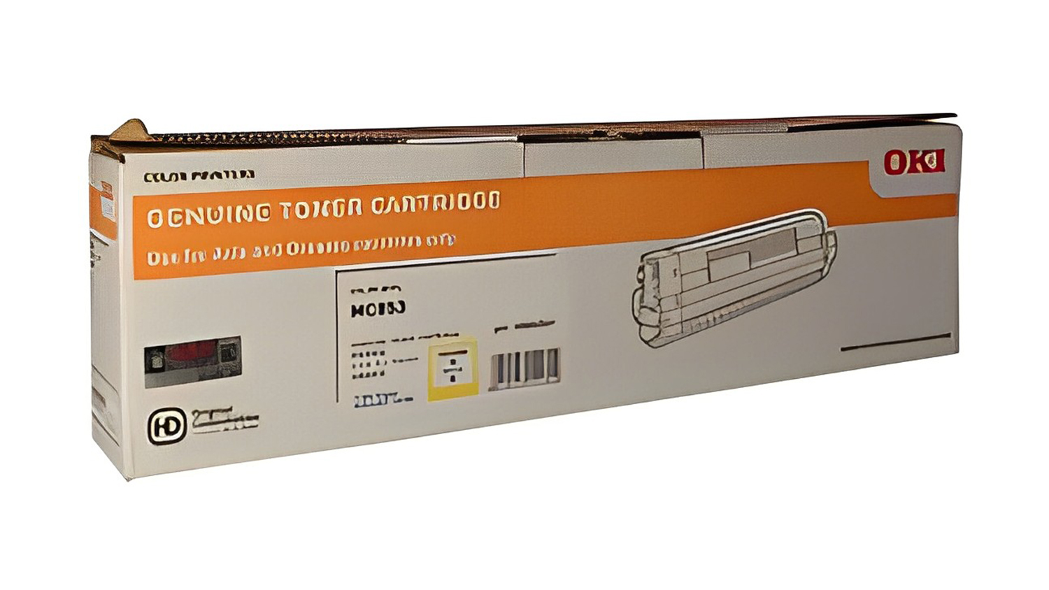 OKI Toner Cartridge for MC853/MC873 Model Printers - Yellow