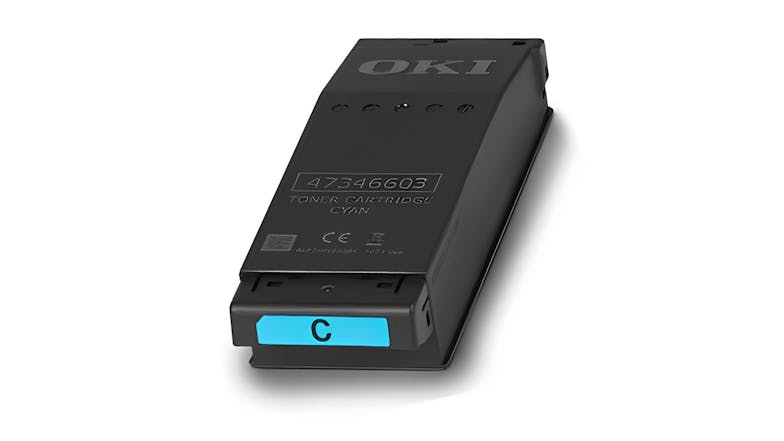 OKI Toner Cartridge for C650DN Model Printers - Cyan
