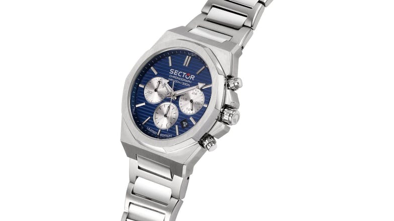 Sector 960 Silver Bracelet Watch - Blue Dial