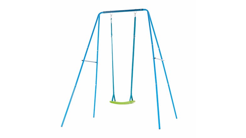 TP Small-to-Tall Adjustable Metal Swing Set w/ 2 Seats