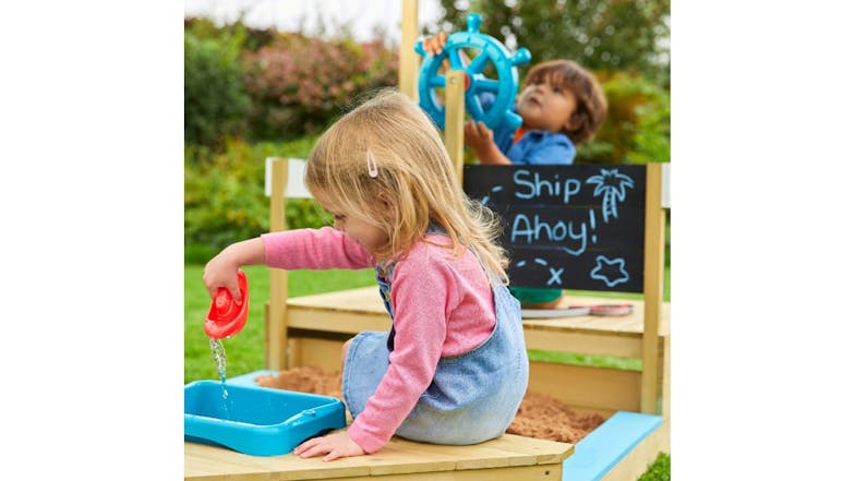 TP Ahoy Wooden Play Boat Sandpit