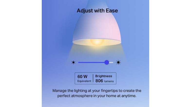 TP-Link Tapo L530E E27 A60 8.7W Smart Light Bulb (Multicolour)