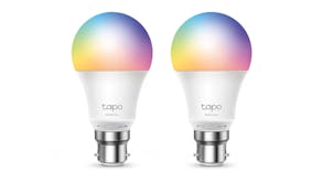 TP-Link Tapo L530B B22 8.7W Smart Light Bulb - 2 Pack (Multicolour)