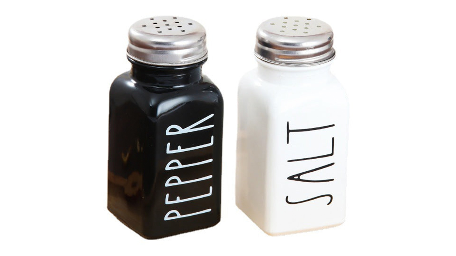 HOD Salt & Pepper Shakers - White/Black