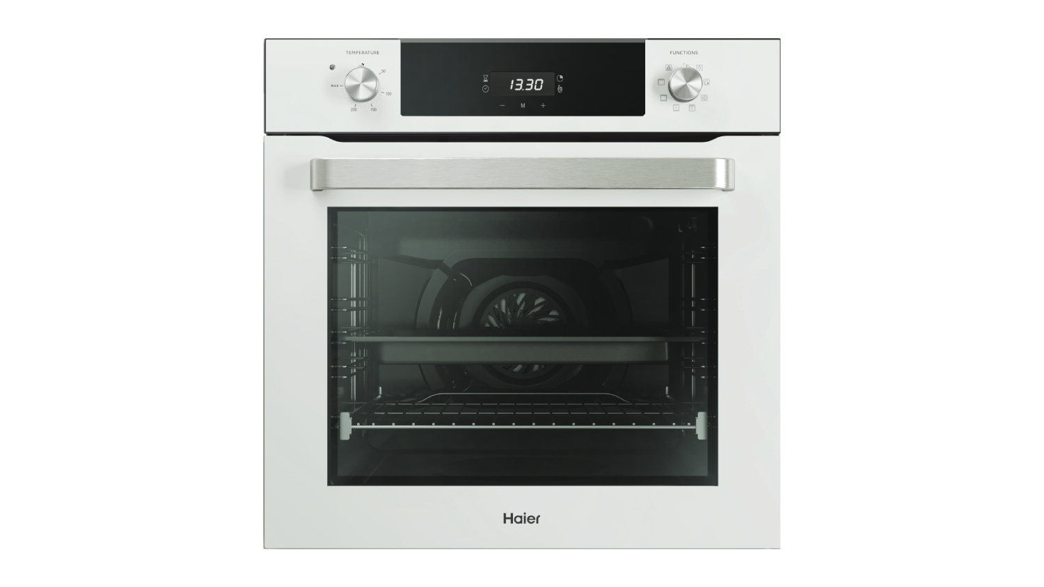 Haier 60cm Built-In Oven with 7 Functions - Light Grey (300 Series/HWO60S7ELG4)