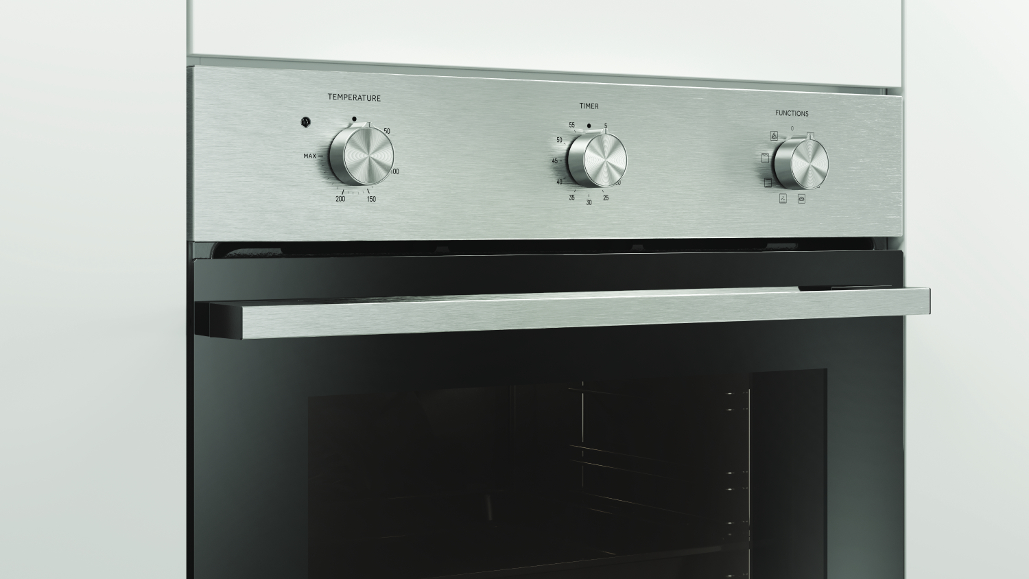 Haier 60cm 7 Function BuiltIn Oven Stainless Steel (HWO60S7MX4