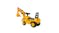 Lenoxx Children's Ride-On Excavator w/ Interactive Scooping Action - Small