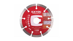 Extol Diamond Wet Cutting Disk Segmented 115mm