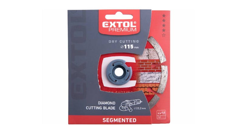 Extol Diamond Wet Cutting Disk Segmented 115mm