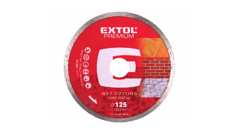 Extol Diamond Wet Cutting Disk 125mm
