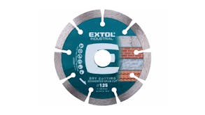 Extol Diamond Dry Cutting Disk Grab Cut Segmented 125mm