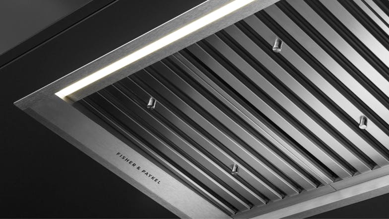 Fisher & Paykel 120CM Edge-to-Edge Extraction Integrated Rangehood - Stainless Steel (Series 9/HPB12048-2)