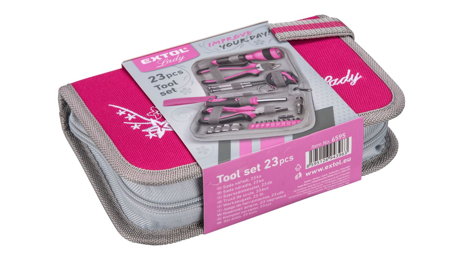 Extol Essential Tool Kit 23pcs.