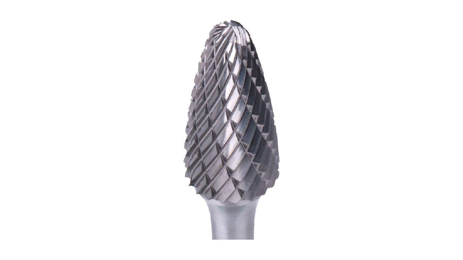 Extol Carbide Burr 12 x 25mm - Rounded Tree