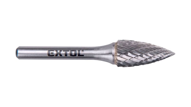 Extol Carbide Burr 12 x 25mm - Pointed Tree