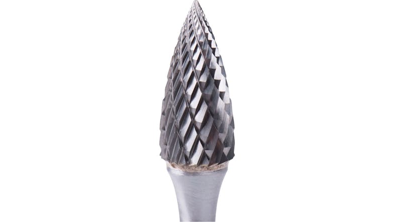 Extol Carbide Burr 12 x 25mm - Pointed Tree