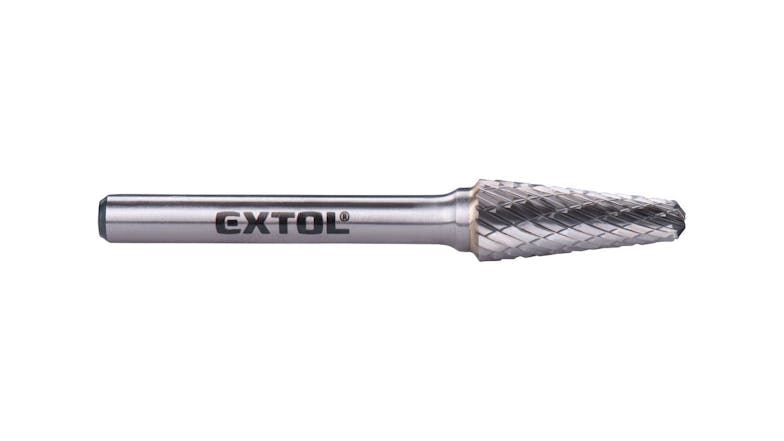 Extol 14° Carbide Burr 10 x 25mm - Cone