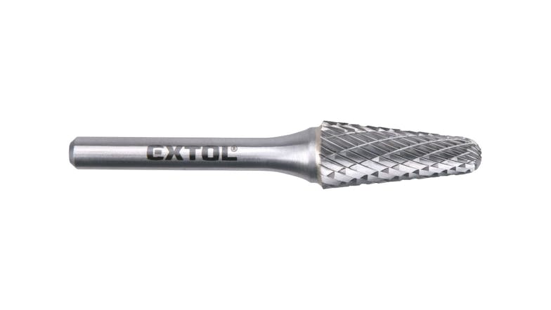 Extol 14° Carbide Burr 12 x 28mm - Cone