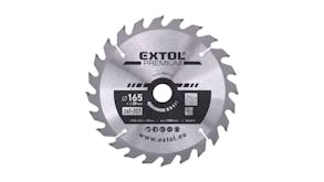 Extol TCT Circular Saw Blade 24T 165mm