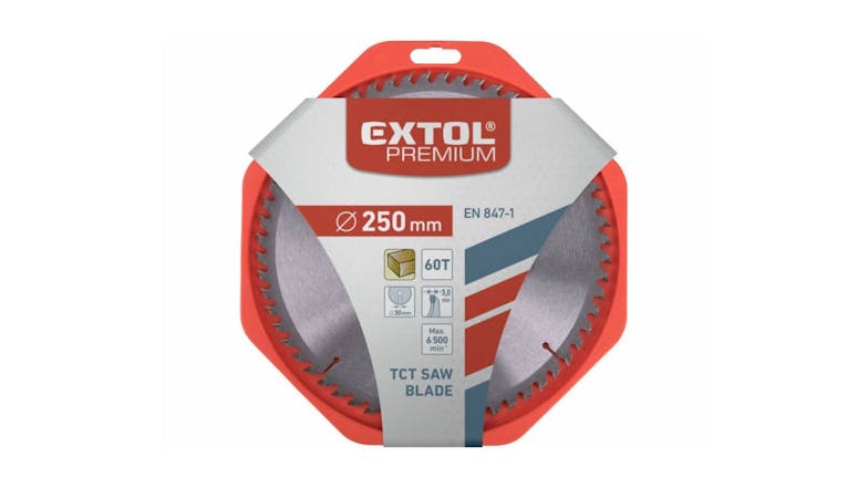 Extol TCT Circular Saw Blade 60T 250mm