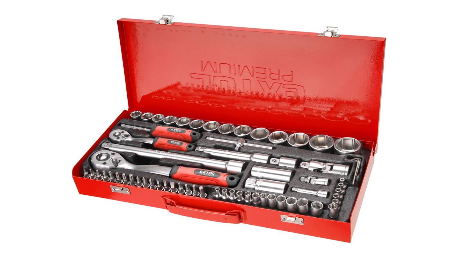 Extol Socket Set 65pcs.