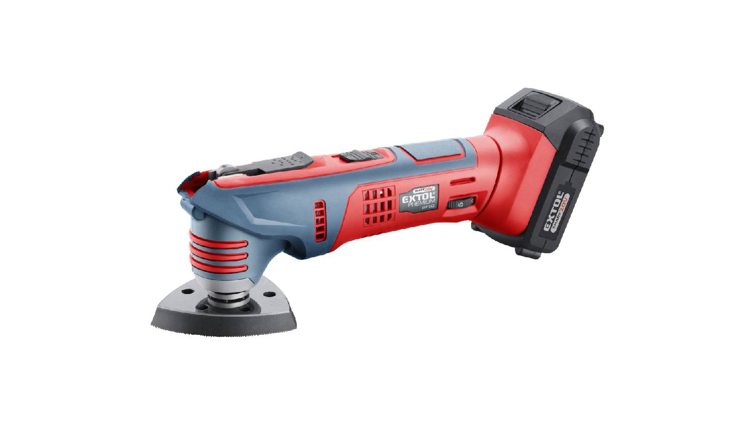 Extol SHARE20V Cordless Multi Tool w/ 2000mAh Battery