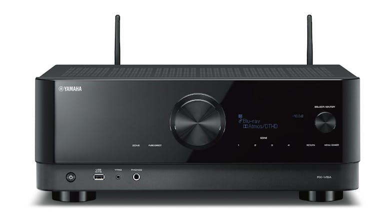 Yamaha RX-V6A 7.2 Channel 4K Wireless AV Receiver - Black (with MusicCast)