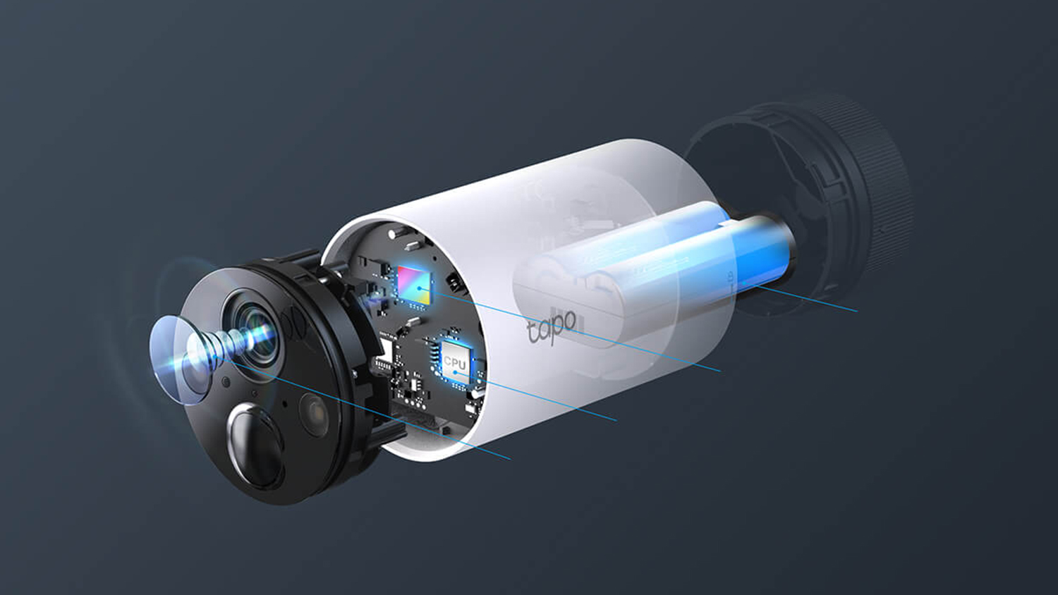 TPLink Tapo C420S2 2K Indoor/Outdoor WireFree Security Camera 2