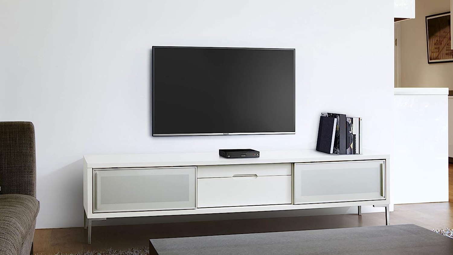 Panasonic CD, DVD & Blu-ray Player with Internet App Access - Black (DMP-BD84)