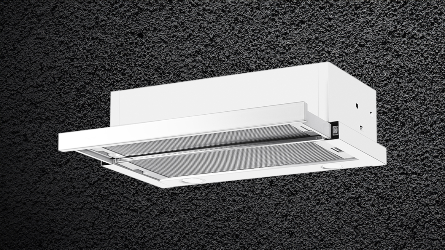 Fisher & Paykel 60cm Slide-Out Wall Mounted Rangehood - White (Series 3/HS60XW4)