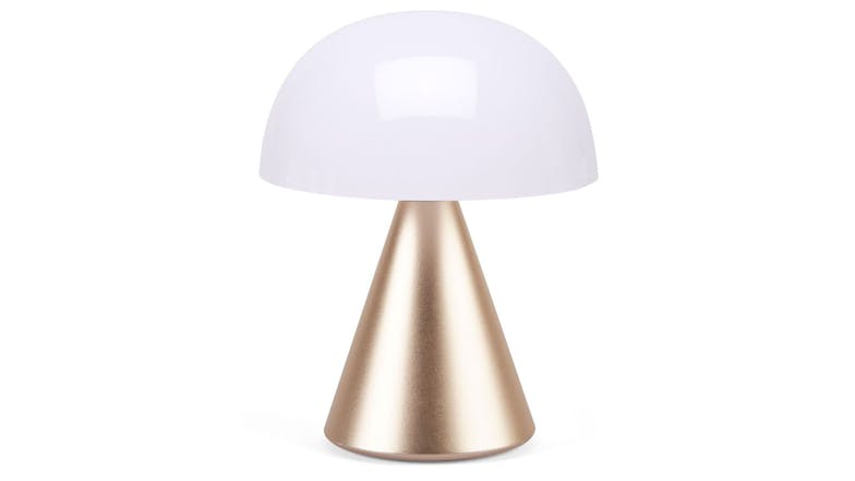 Lexon Mina L Large LED Lamp - Soft Gold