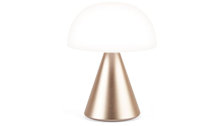 Lexon Mina L Large LED Lamp - Soft Gold