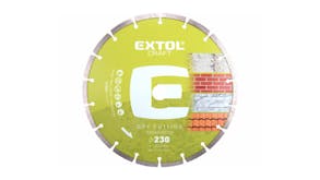 Extol Diamond Dry Cutting Disk Segmented 230mm