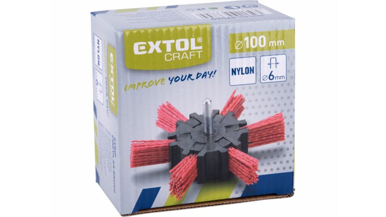 Extol Nylon Stripping Brush 100mm