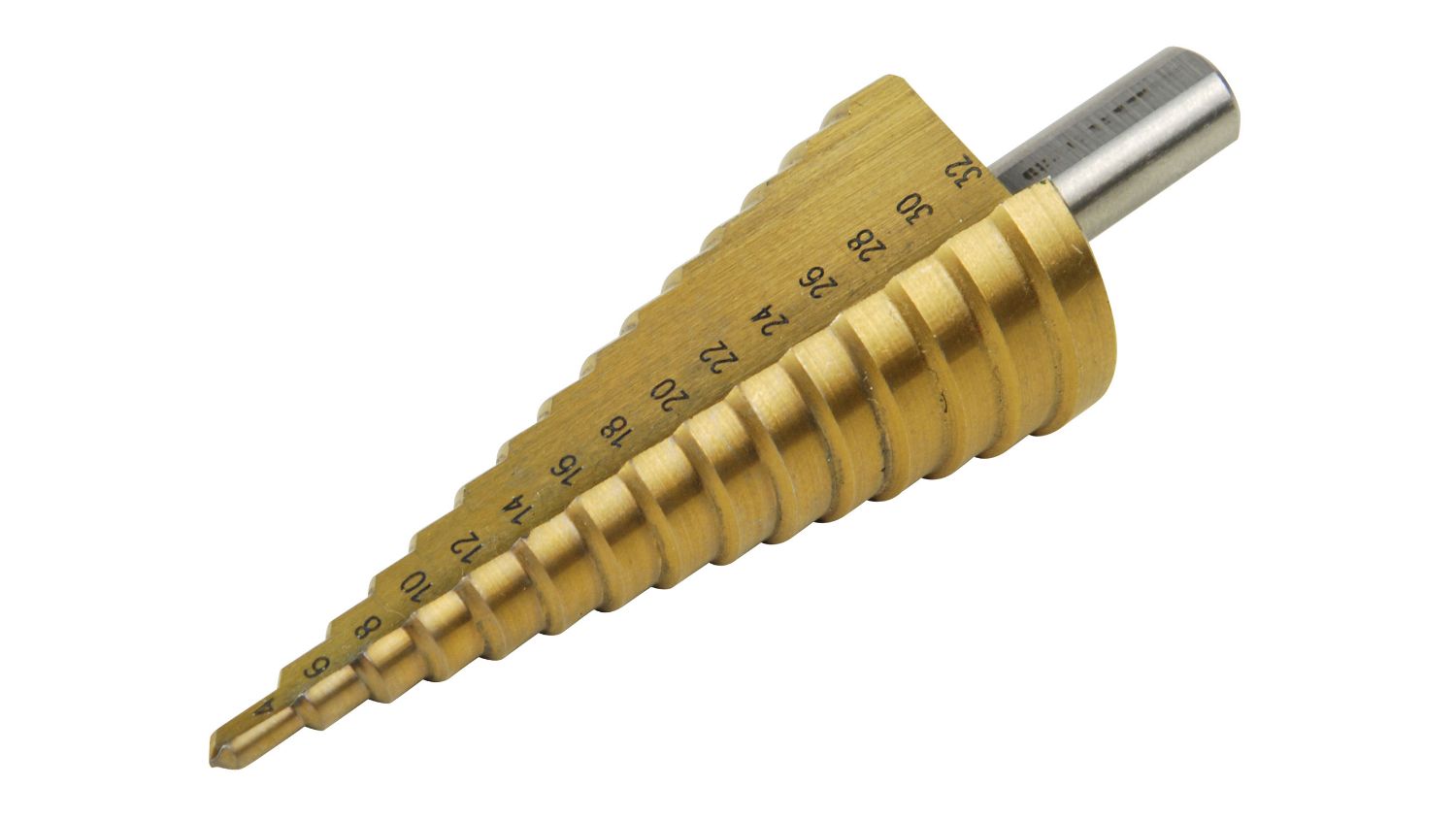 Extol 4 - 32mm Step Drill Bit 15 Steps