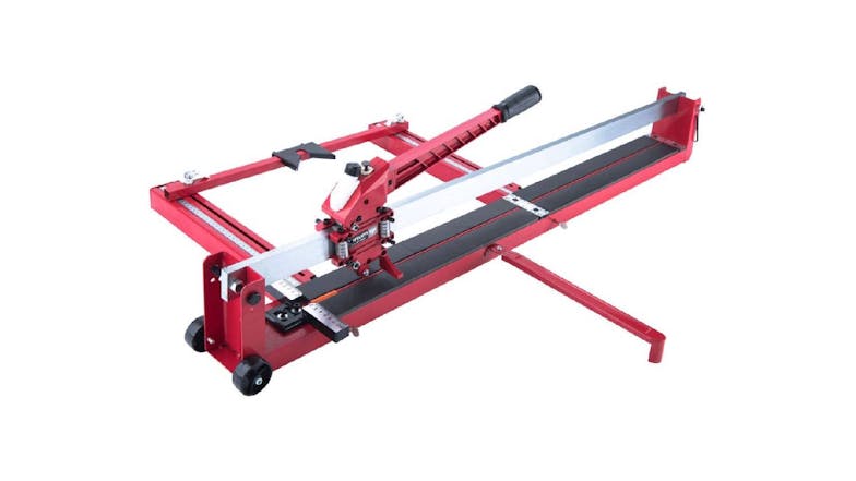 Fortum Professional Tile Cutter w/ Side Rulers, Steel Baseplate 1200mm