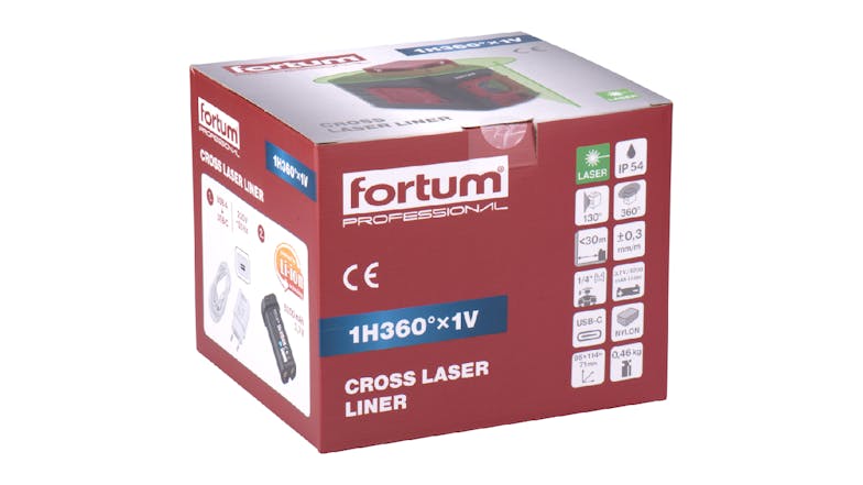 Fortum Cross Beam Self-Levelling Laser Level