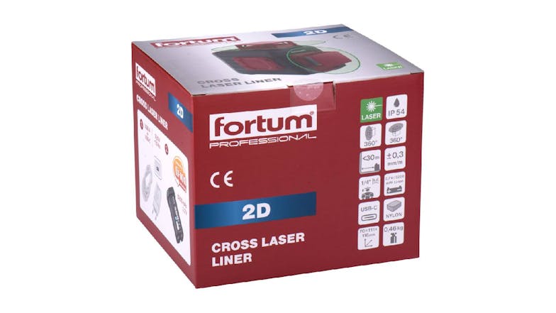 Fortum Cross Beam 2D Laser Level