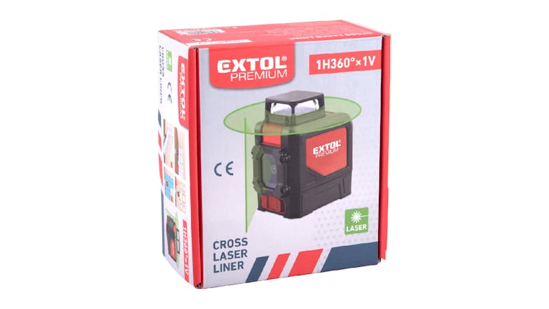 Extol Cross Beam Laser Level