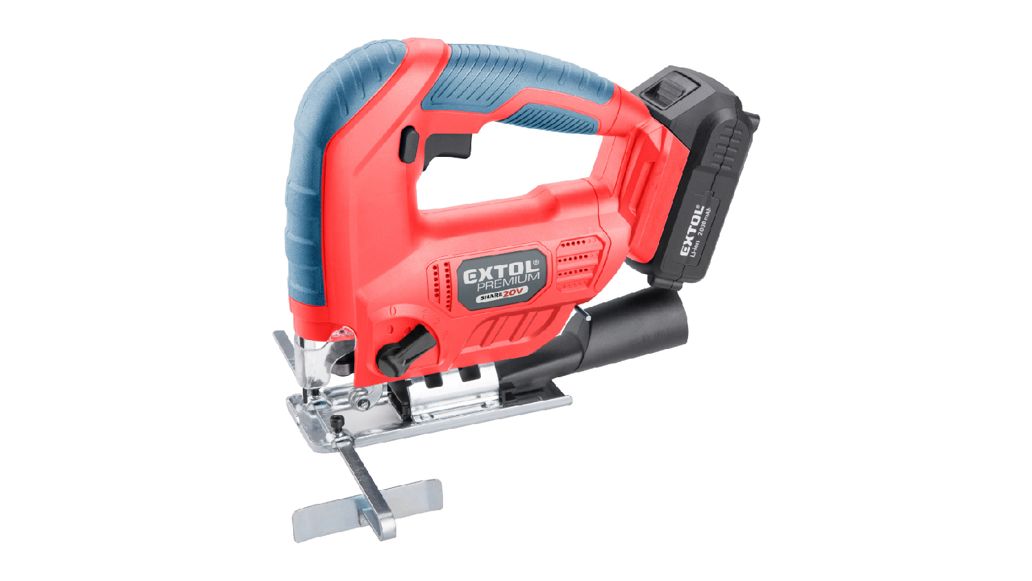 Extol SHARE20V Cordless Jigsaw w/ 2000mAh Battery